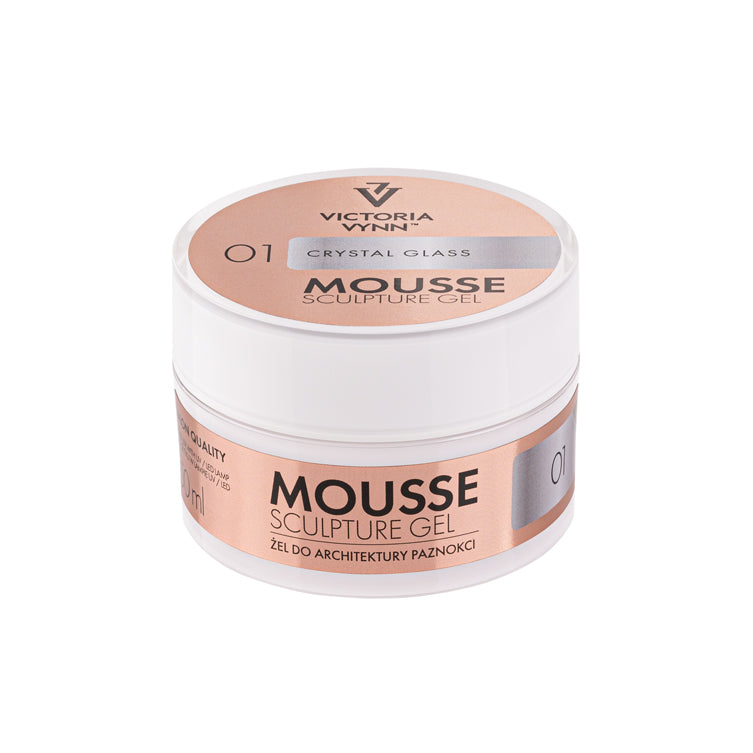 Mousse Sculpture Gel 01 Crystal Glass