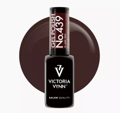Gel Polish No. 439 D-ark Red