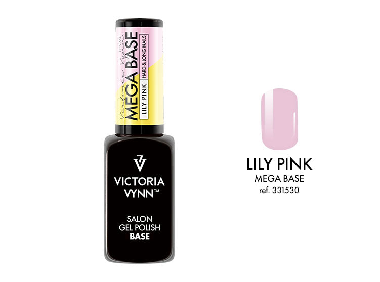 Gel Polish Mega Base Lily Pink