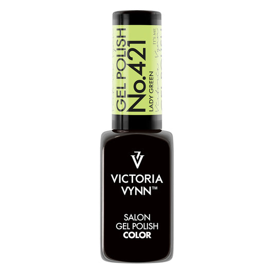 Gel Polish No. 421 Lady Green