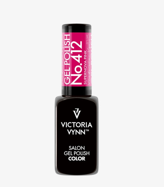 Gel Polish No. 412 SUPERNOVA PINK