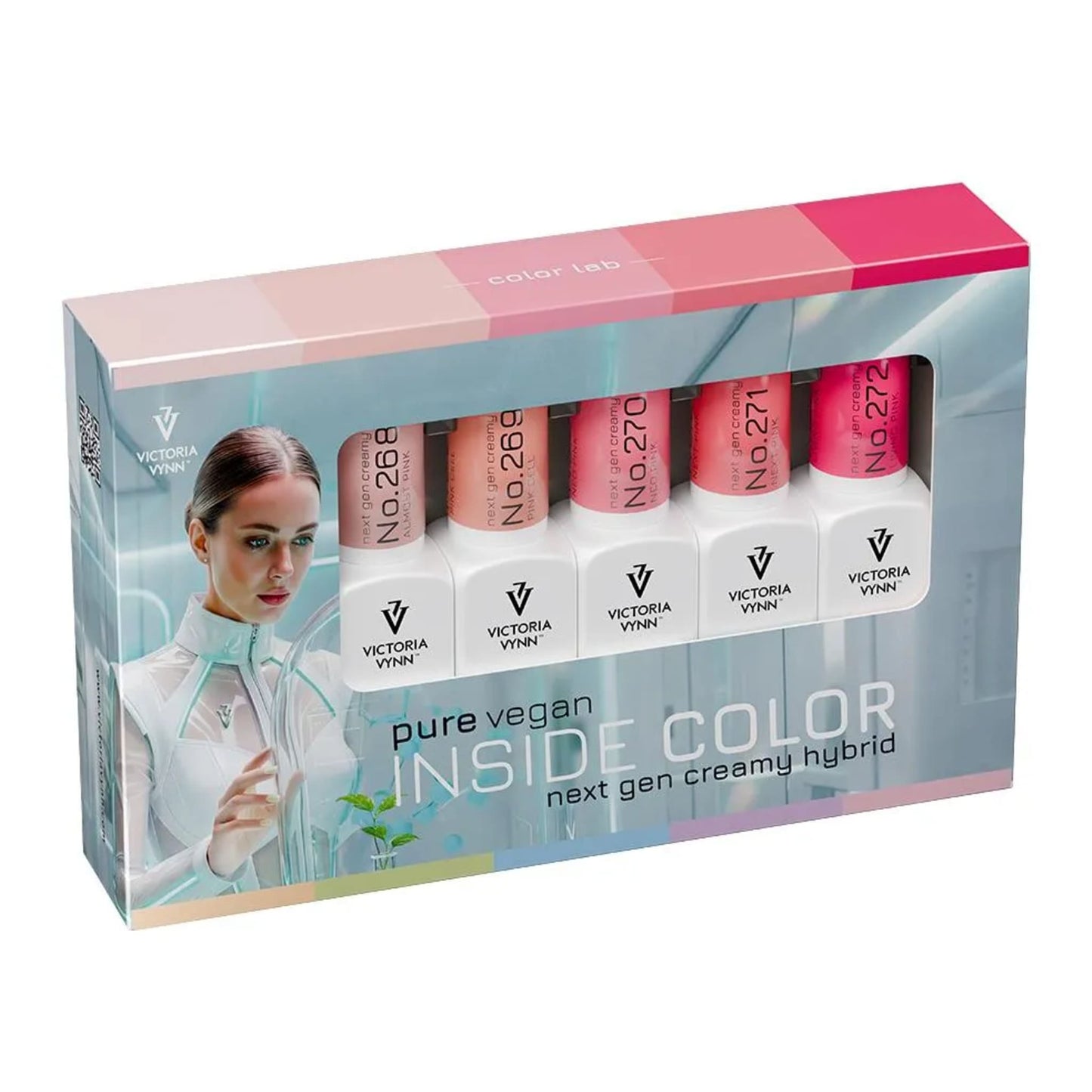 Pure Vegan Inside Color Next Gen Creamy Hybrid Pink Collection