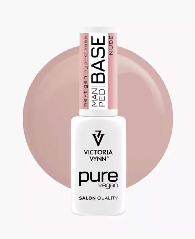 Mani Pedi Base + Pure Creamy Hybrid Top