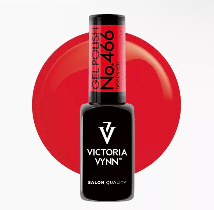 Gel Polish No. 466 Devil's Red