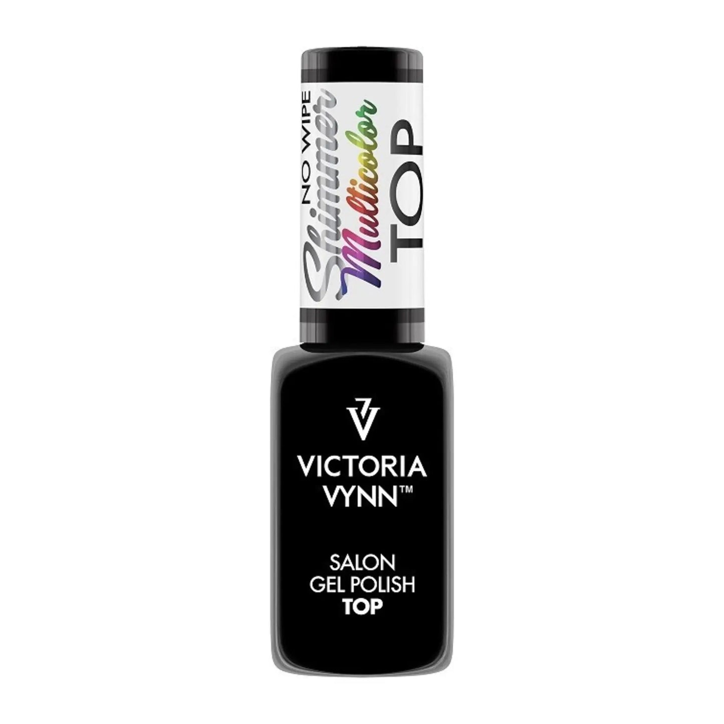 Victoria Vynn Gel Polish Top No Wipe Shimmer Multicolor