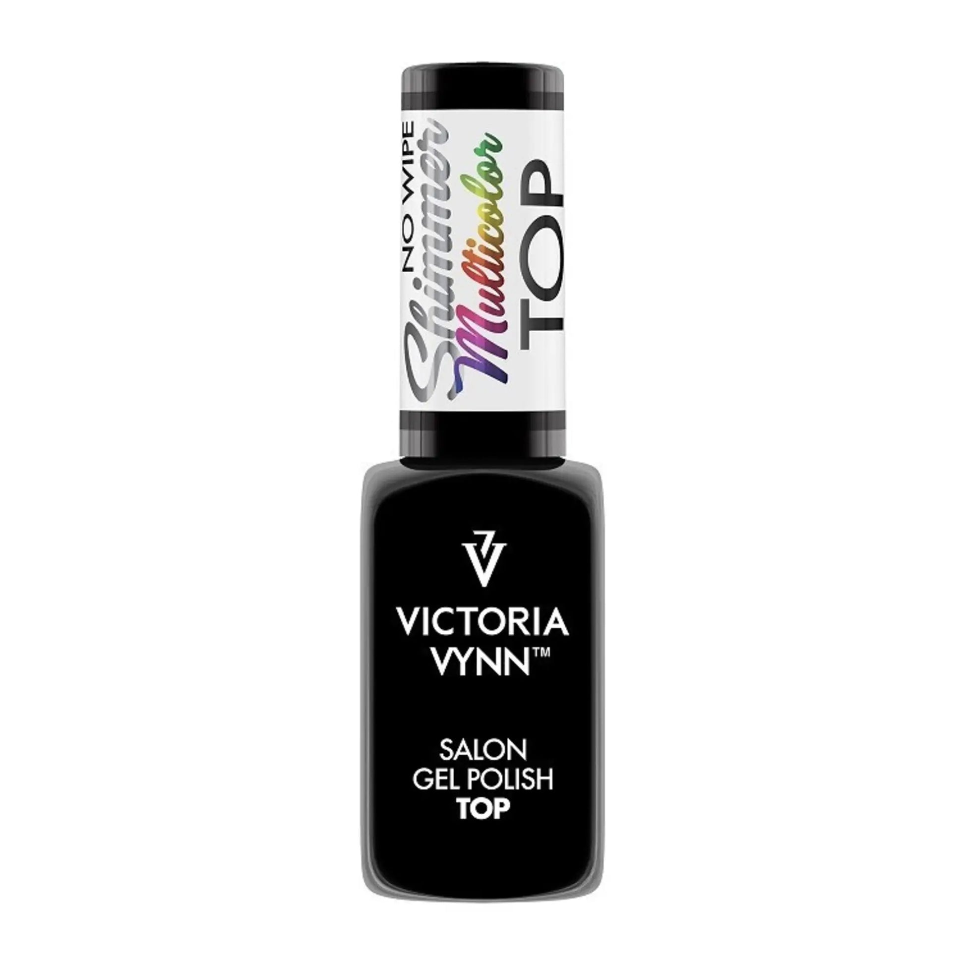Victoria Vynn Gel Polish Top No Wipe Shimmer Multicolor
