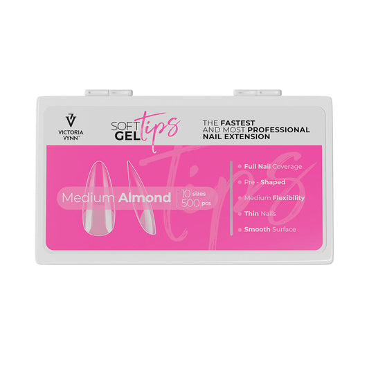 Victoria Vynn Soft Gel Tips Medium Almond Tips